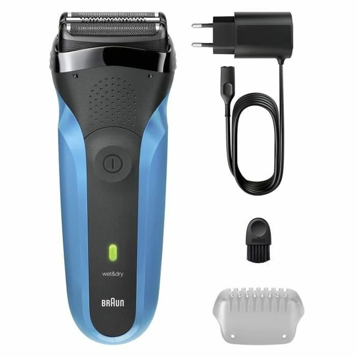 Ξυριστική Μηχανή Braun Series 3 310s (Μπλε/Μαύρο)