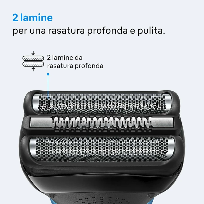 Ξυριστική Μηχανή Braun Series 3 310s (Μπλε/Μαύρο)