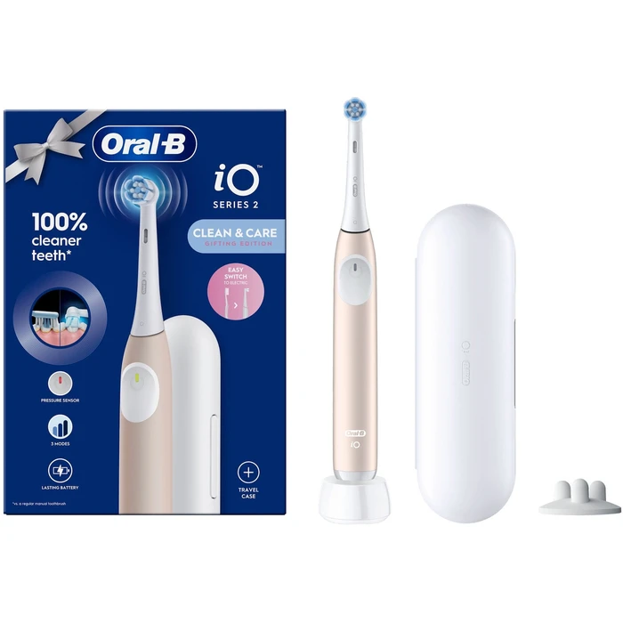 Oral‑B iO 2 Calm Pink + Travel Case