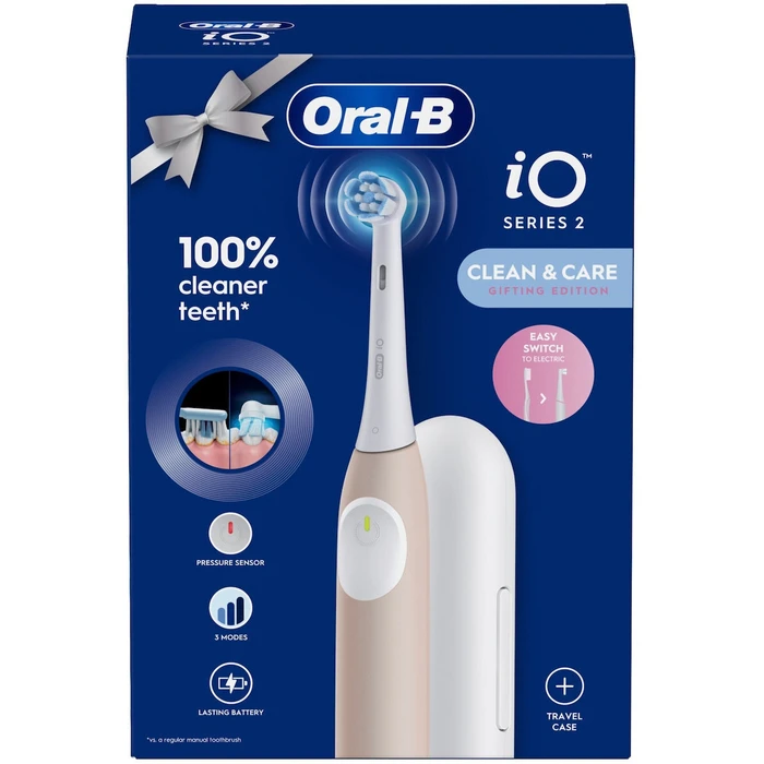 Oral‑B iO 2 Calm Pink + Travel Case