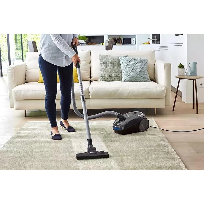 Ηλεκτρική σκούπα PHILIPS FC8244/09 900W, κύλινδρος, σακούλα 3 L, HEPA φίλτρο, γκρι