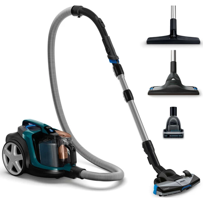 Ηλεκτρική Σκούπα Philips PowerPro Expert FC9744/09 900W, χωρίς σακούλα, πράσινη