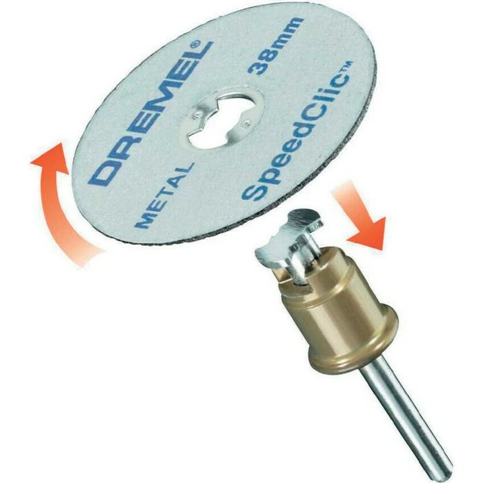 Δίσκοι λείανσης Dremel SC541 EZ SpeedClic Grinding Wheel 2-Pack