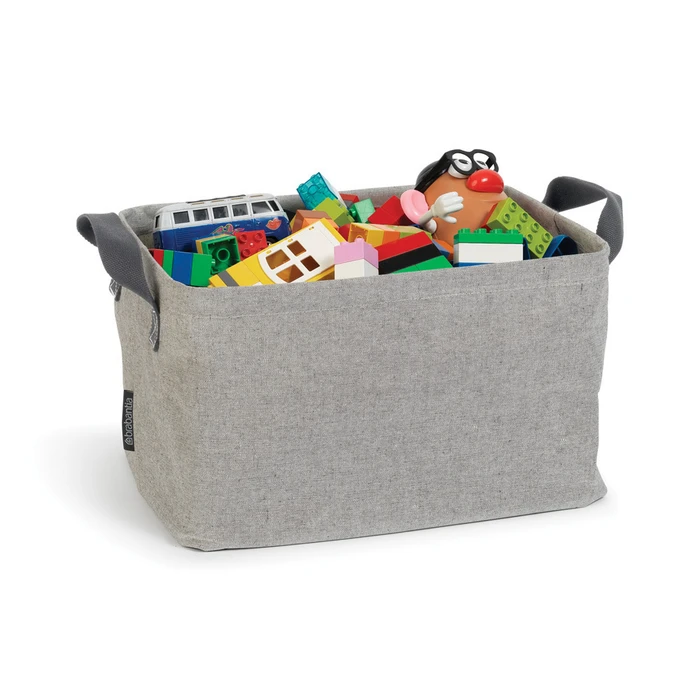 Αξεσουάρ για πλύσιμο, στέγνωμα & σιδέρωμα Brabantia πτυσσόμενο καλάθι απλύτων 35L γκρι