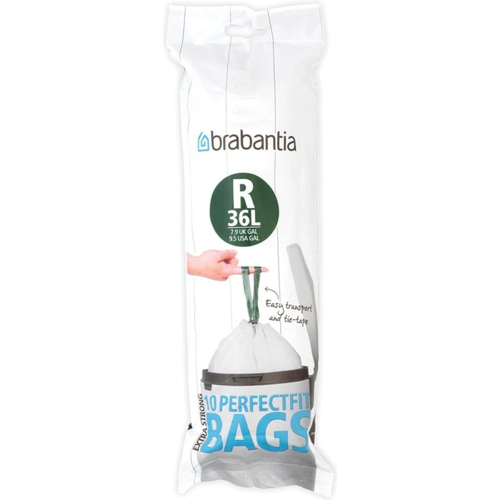Σακούλες απορριμμάτων Brabantia PerfectFit Bin Liner Type R, 36 L, 10 Bags