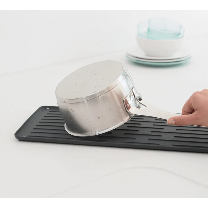 Brabantia Στεγνωτήρας Πιάτων Compact Dark Grey