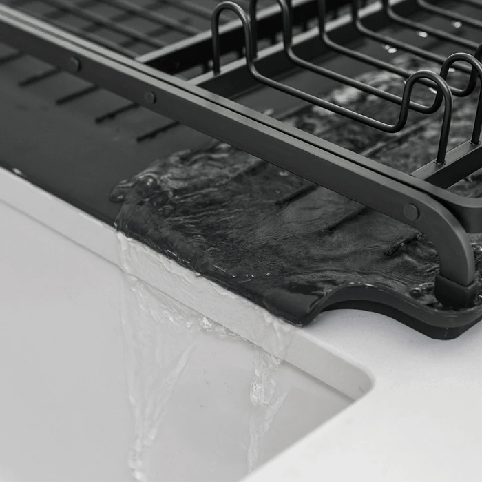 Brabantia Στεγνωτήρας Πιάτων Compact Dark Grey