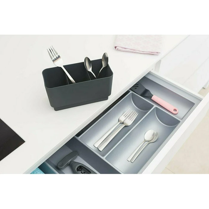 Brabantia Στεγνωτήρας Πιάτων Compact Dark Grey