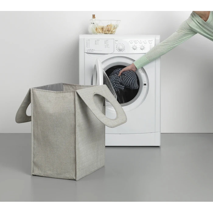 Αξεσουάρ για πλύσιμο, στέγνωμα & σιδέρωμα Brabantia Laundry Bag 55L Collapsible Grey