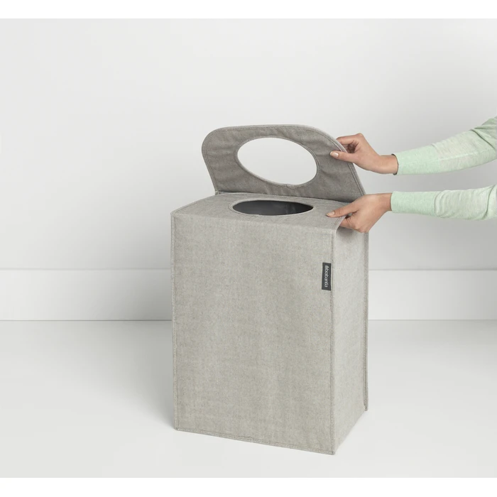 Αξεσουάρ για πλύσιμο, στέγνωμα & σιδέρωμα Brabantia Laundry Bag 55L Collapsible Grey