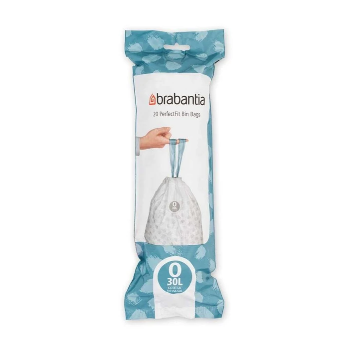Μπασκετιέρα Brabantia PerfectFit Bin Liner Type O, 30 L, 20 Bags