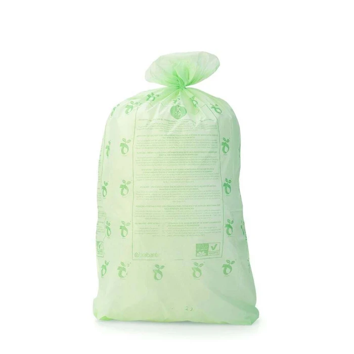 Σακούλες απορριμμάτων Brabantia PerfectFit Bin Liner compostable Type K 10L 10 bags