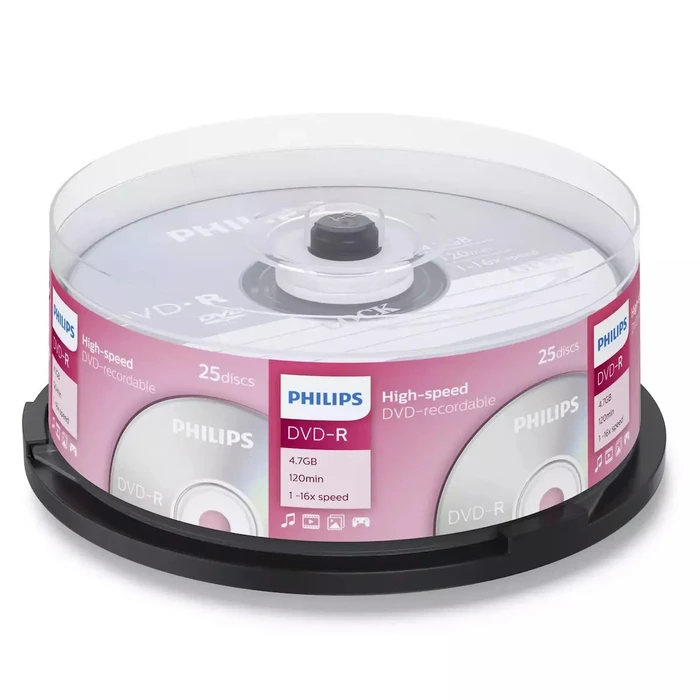 Philips DVD-R 12cm 1x25 4,7GB 16x SP