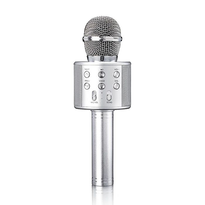 LENCO Karaoke Microphone BMC-040SI Silver