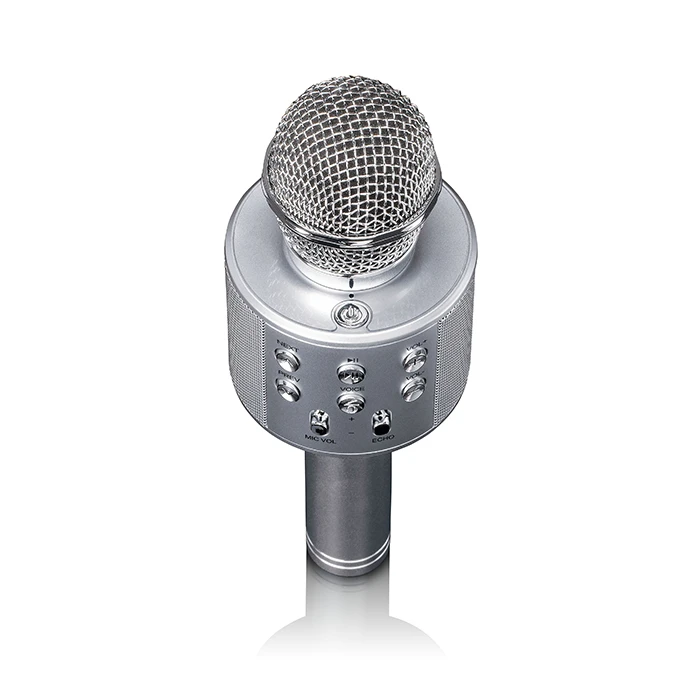 LENCO Karaoke Microphone BMC-040SI Silver