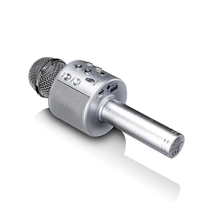 LENCO Karaoke Microphone BMC-040SI Silver