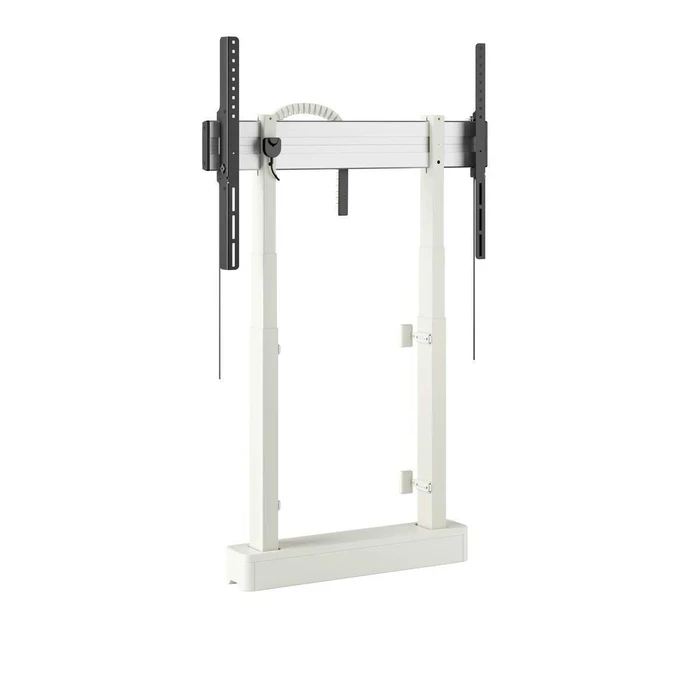 Vogel's RISE 2005W QuickRise Motorized Floor TV Lift Stand - Silver (up to 98", 140 kg)