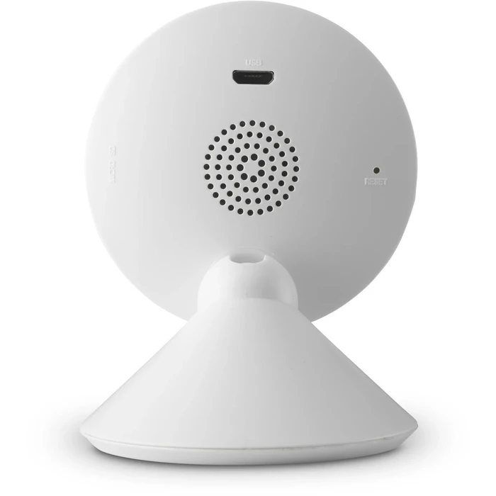 Μόνιτορ μωρού Alecto Wi‑Fi με κάμερα HD 1080p, νυχτερινή όραση, αμφίδρομη επικοινωνία, λευκό SMARTBABY5