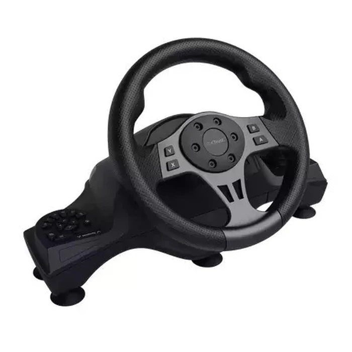 Trust Movi GXT 289 Racing Wheel with Gear Shifter and Pedals for PC / PS4 / Switch / Xbox One / Xbox Series X/S — 270° Rotation