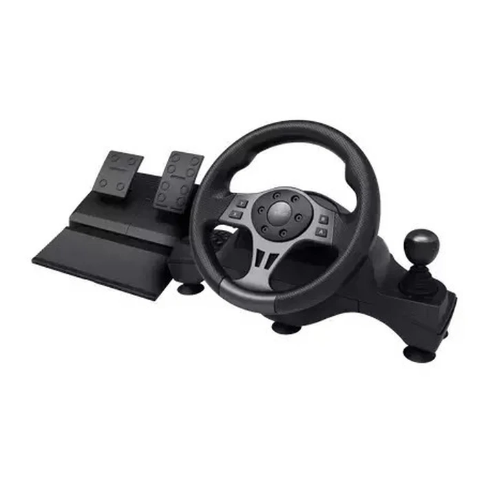 Trust Movi GXT 289 Racing Wheel with Gear Shifter and Pedals for PC / PS4 / Switch / Xbox One / Xbox Series X/S — 270° Rotation