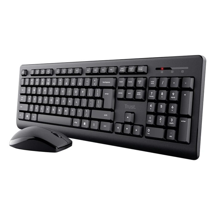 Trust Πληκτρολόγιο και Ποντίκι Primo Wireless Deskset GR 25450