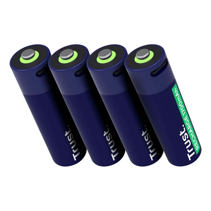 Trust Επαναφορτιζόμενες Μπαταρίες AA Li-ion 1700mAh 1.5V 4τμχ