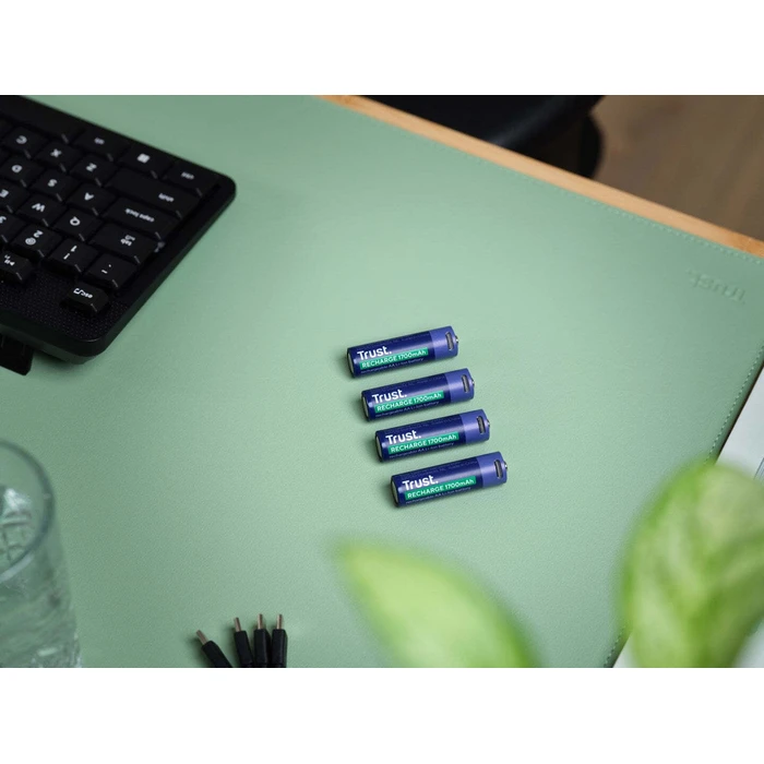 Trust Επαναφορτιζόμενες Μπαταρίες AA Li-ion 1700mAh 1.5V 4τμχ