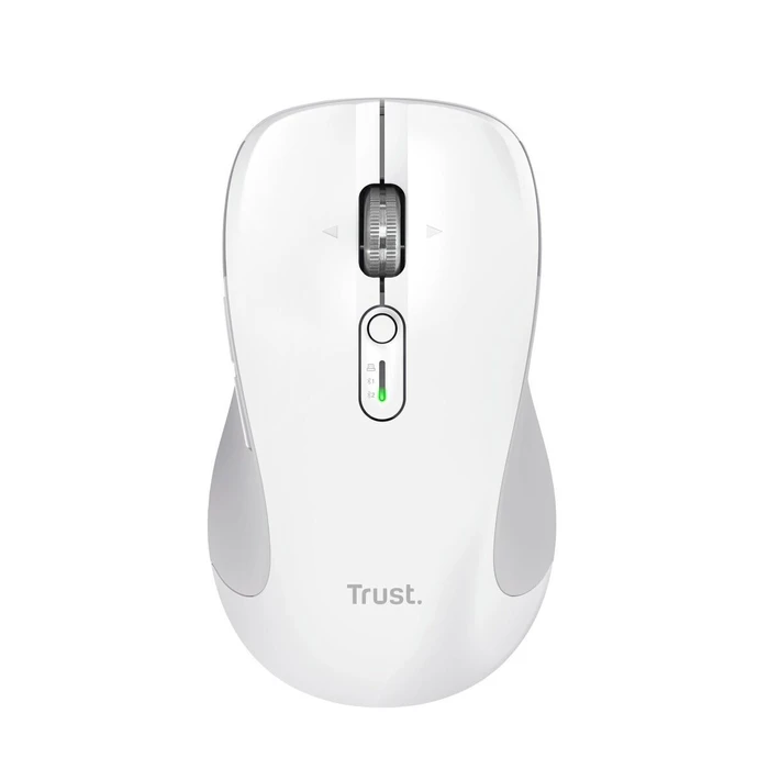 Trust Computer Mouse Ferro Hyperwheel Wireless White