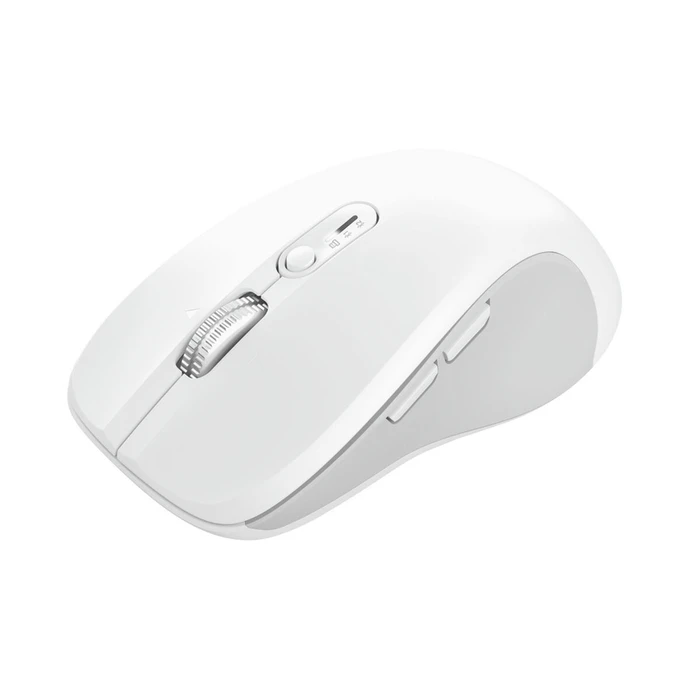 Trust Computer Mouse Ferro Hyperwheel Wireless White