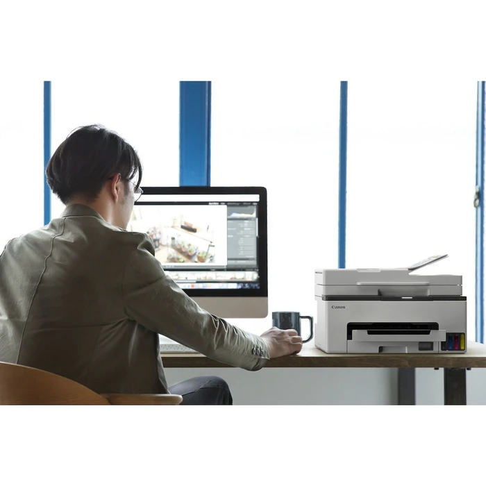Canon MAXIFY GX2050 Πολυλειτουργικός Εκτυπωτής Inkjet με Σύστημα Ink Tank - 3x GI-55 Μαύρο, 1x GI-55 Έγχρωμο (C/M/Y)
