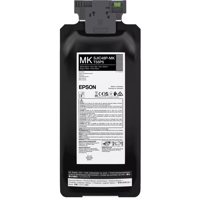 EPSON Black Ink (Matte) 480 ml - CW C8000, MPN C13T55P540