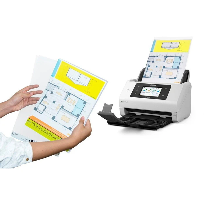 Epson WorkForce DS-900WN A4 Network & Wi‑Fi Sheetfed Scanner — 70 ppm / 140 ipm, 100-sheet ADF