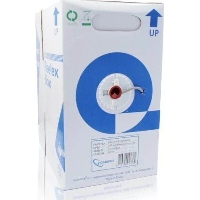 Καλώδιο Δικτύου UTP CAT5e 305m Γκρι - Gembird UPC-5004E-SO
