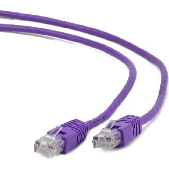 Gembird CAT5e UTP patch cable, purple, 0.25 m (PP12-0.25M/V)