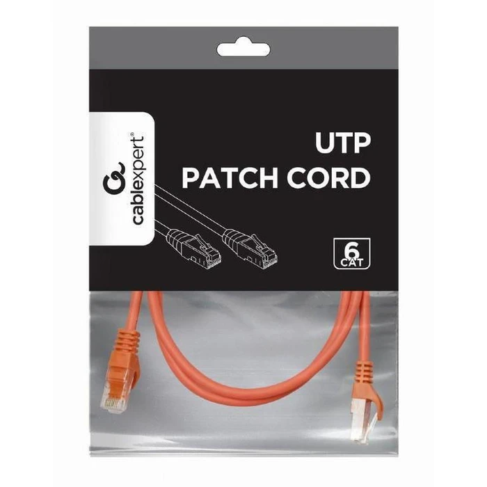 CABLEXPERT Καλώδιο Δικτύου UTP Cat6 Patch Cord 1m Κόκκινο