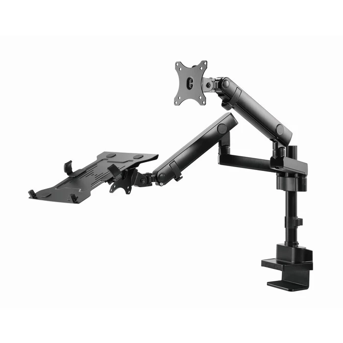 Gembird MA-DA3-02 Display Mounting Arm with Notebook Tray, Desk Mount, Up to 32 inches