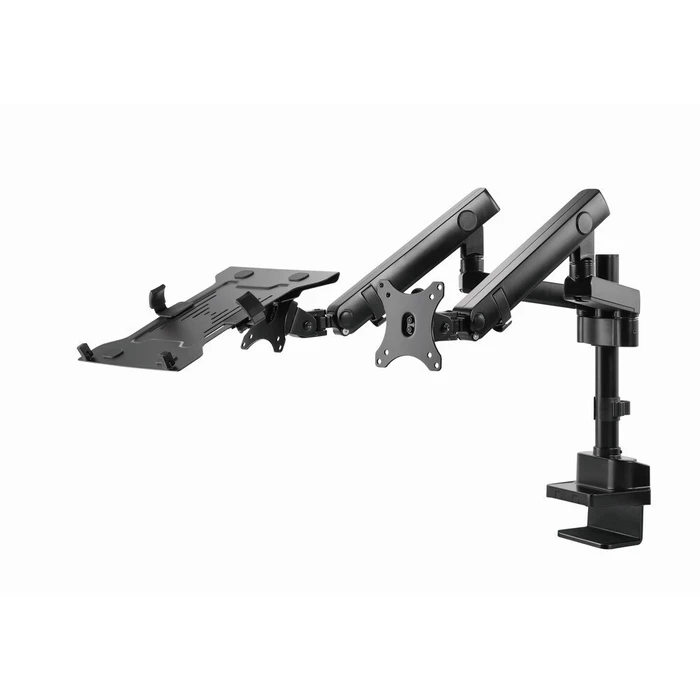 Gembird MA-DA3-02 Display Mounting Arm with Notebook Tray, Desk Mount, Up to 32 inches