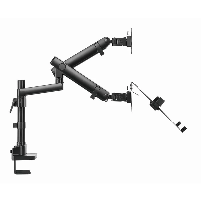 Gembird MA-DA3-02 Display Mounting Arm with Notebook Tray, Desk Mount, Up to 32 inches