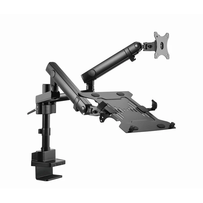 Gembird MA-DA3-02 Display Mounting Arm with Notebook Tray, Desk Mount, Up to 32 inches