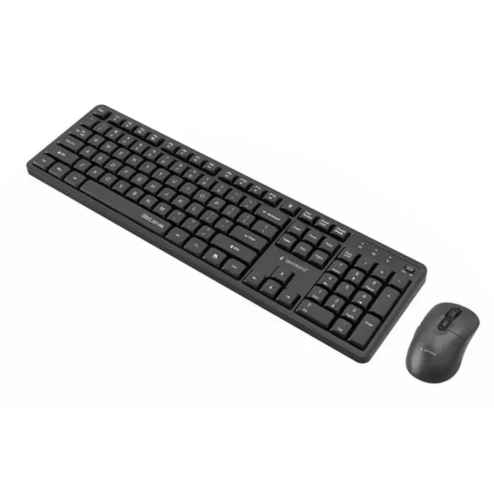 Gembird Silent Key Pro Wireless Keyboard & Mouse Set (US English)