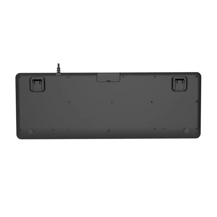 Gembird KB-MCH-05 Multimedia USB Keyboard - Slim "chocolate-style", Black, US Layout, USB-A & USB-C