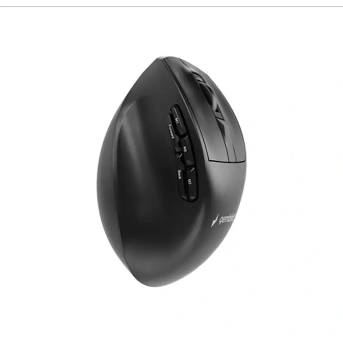 Ποντίκι Gembird MUSW3-9B-01 USB Optical WRL - Ενσύρματο/Ασύρματο, 2400 DPI, 9 κουμπιά, Μαύρο