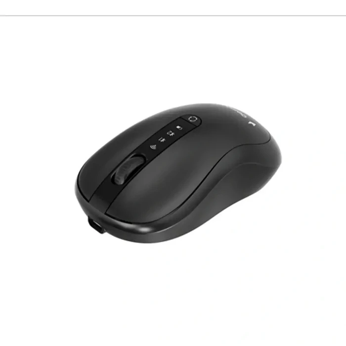 Gembird MUSW2-4B-01 Wireless Optical Mouse (Black, 1600 DPI, RF 2.4GHz + Bluetooth 5.2)