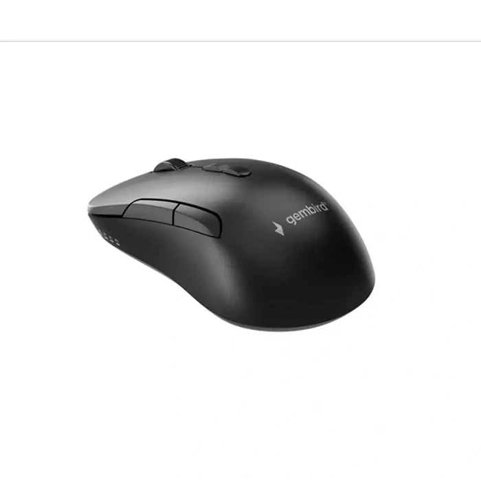 Gembird MUSW2-7B-01 Wireless Optical Mouse (RF + Bluetooth, 7 buttons, 1600 DPI) - Black