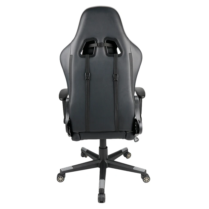 Gaming Chair Gembird PVC Leather Black Grey