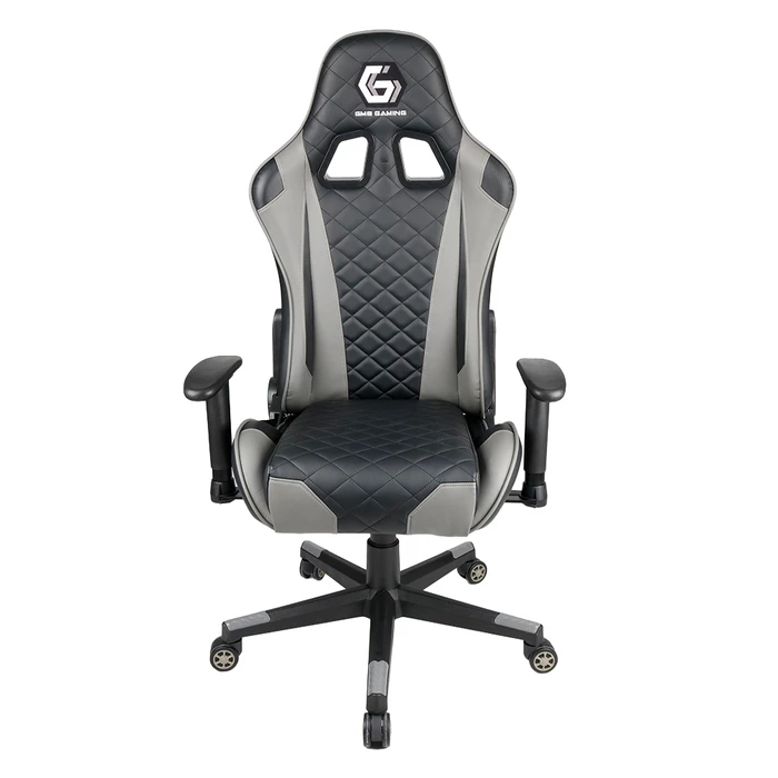 Gaming Chair Gembird PVC Leather Black Grey