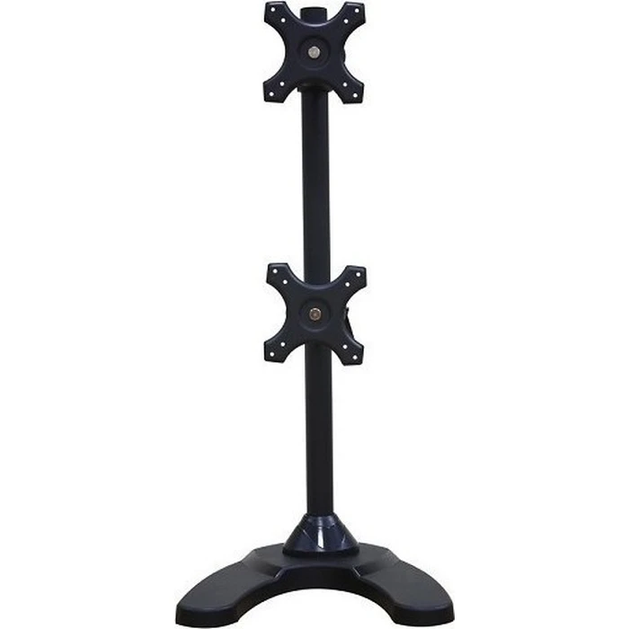 Newstar (Neomounts) FPMA-D700DDV Dual Desk Monitor Mount, Black, 10–27"