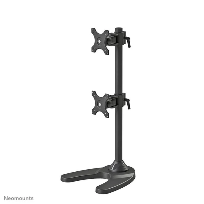 Newstar (Neomounts) FPMA-D700DDV Dual Desk Monitor Mount, Black, 10–27"