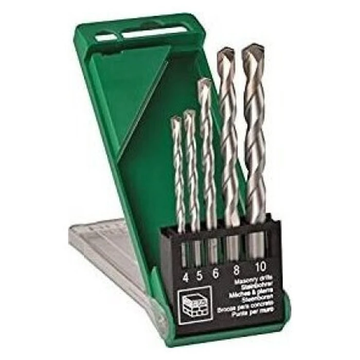 Hikoki Set of 5 Masonry Drill Bits 10 mm (H780898)