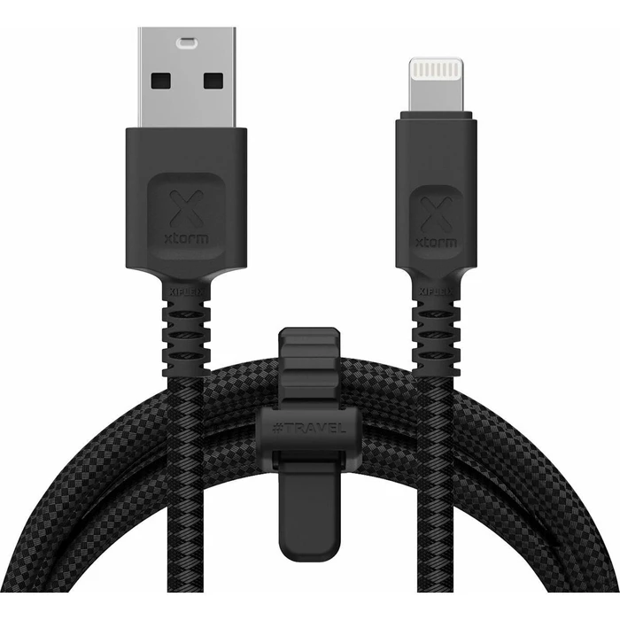 Xtorm USB-A to Lightning Cable 12W Μαύρο 1.5m CX3011